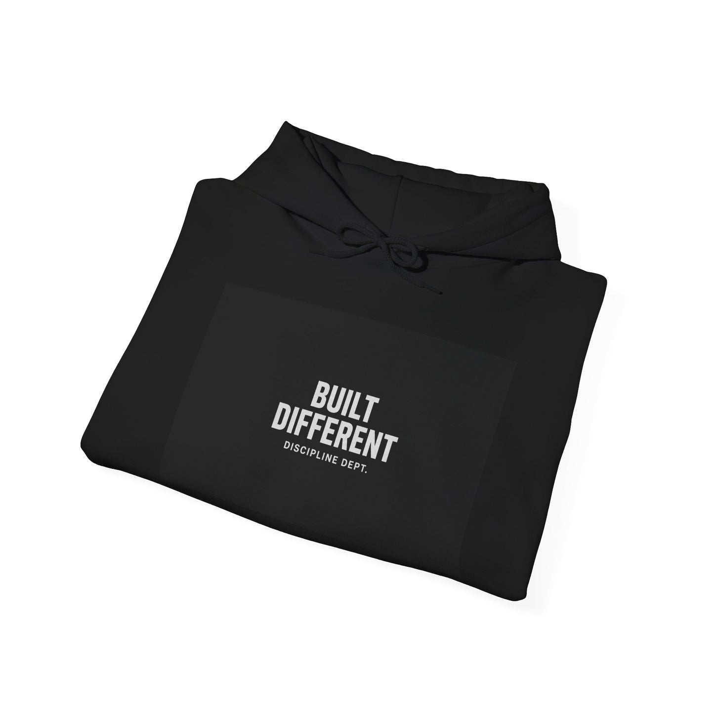 Built Different Hoodie - Motivational Fitness Hooded Sweatshirt